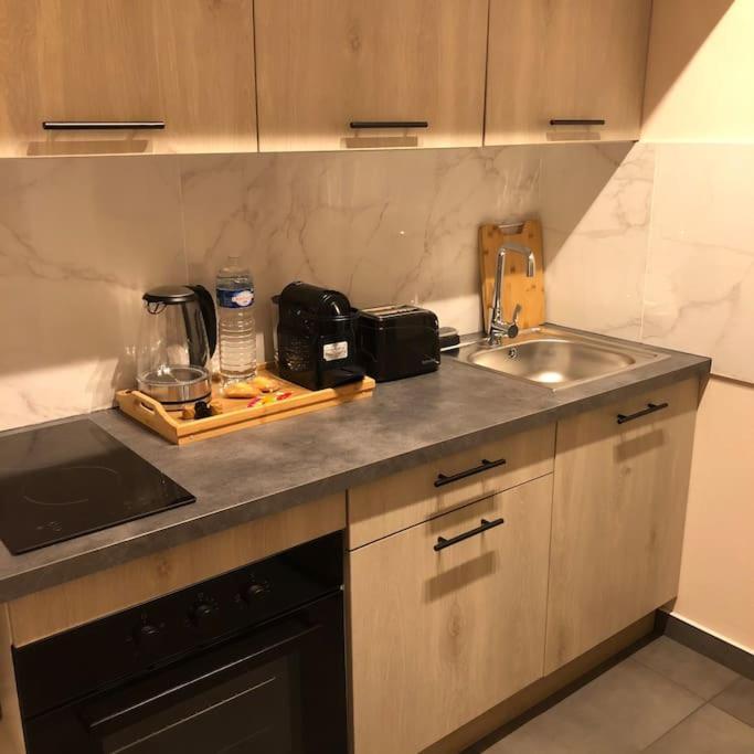 Superbe Appartement Tout Equipe, Le Nid D'Eva A Metz Gare, Parking Prive, Balcon, F2, 50M2, 3P 외부 사진